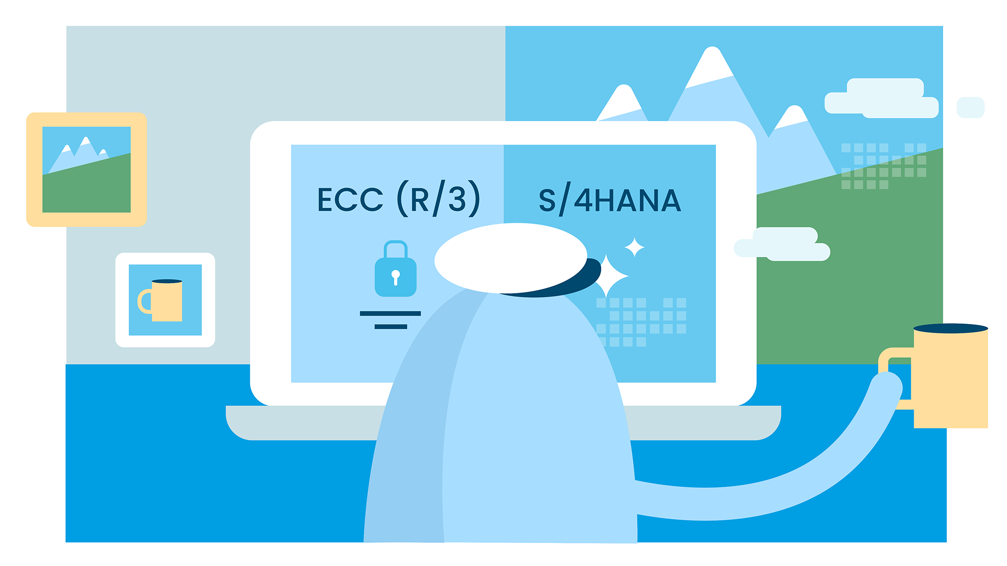 Wandel der IT-Landschaft von ECC nach S/4HANA